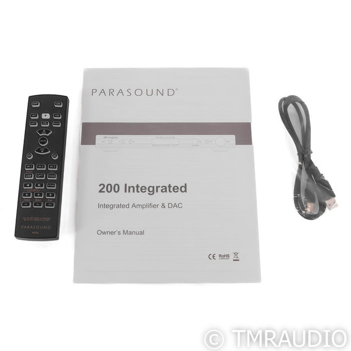 Parasound NewClassic 200 Stereo Integrated Amplifier; MM & MC Phono