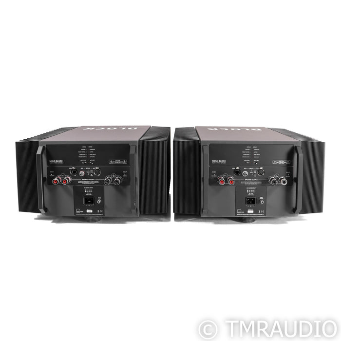 Block Audio Mono Block SE Mono Power Amplifiers; Nextel Dark Gray Pair
