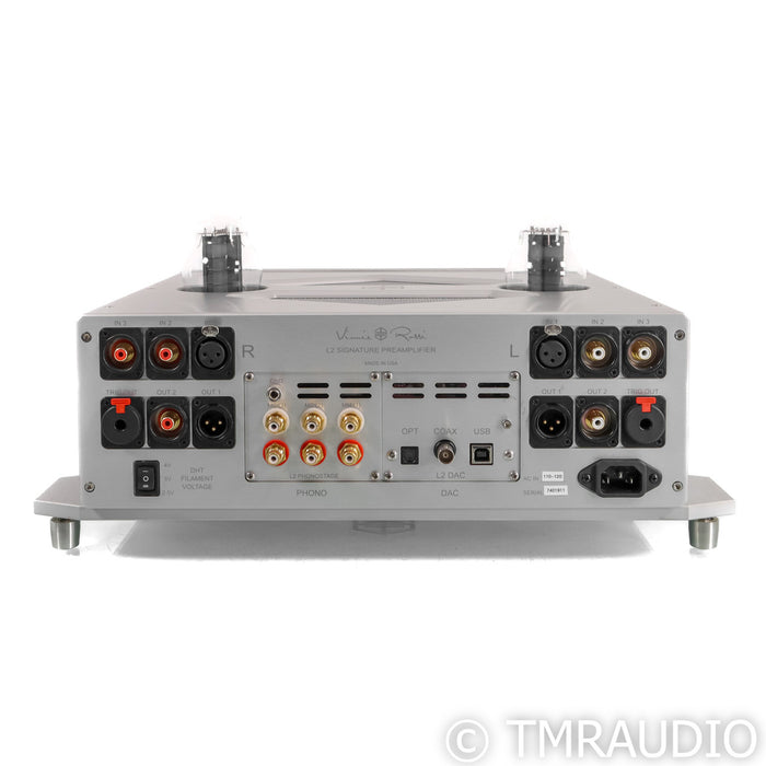 Vinnie Rossi L2 Signature Stereo Tube Preamplifier; DAC and Phono Upgrades
