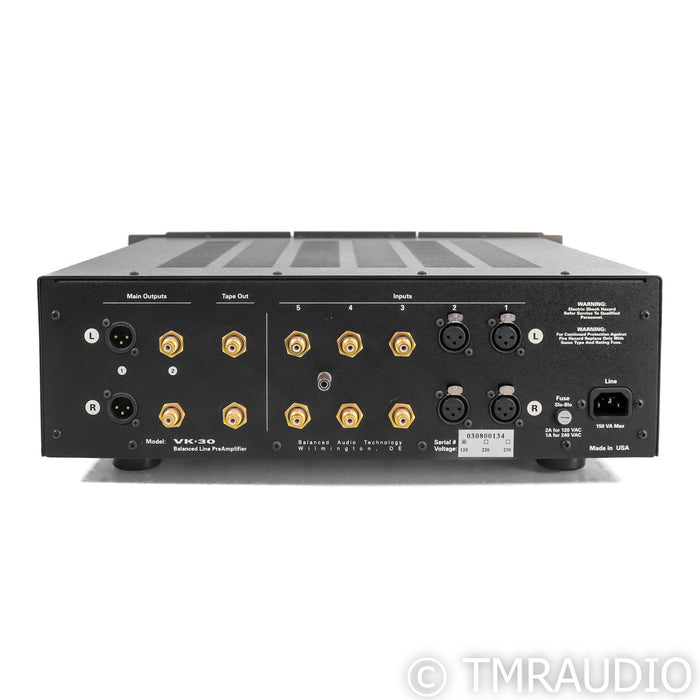 Balanced Audio Technology VK-30SE Stereo Tube Preamplifier