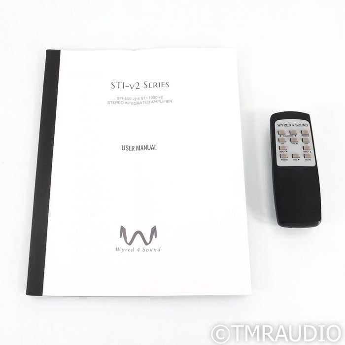 Wyred 4 Sound STI-500v2 Stereo Integrated Amplifier