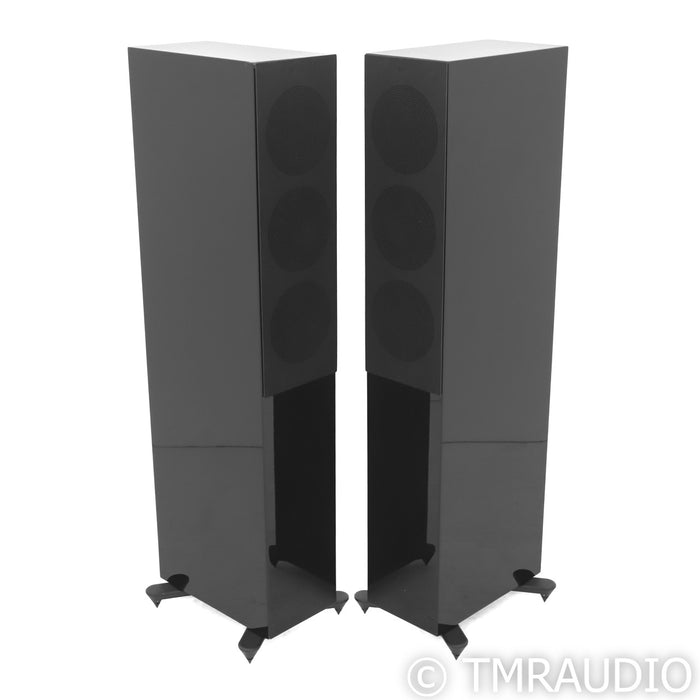KEF R5 Floorstanding Speakers; Black Pair