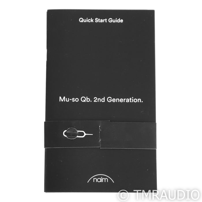 Naim Acoustics Mu-so QB 2nd Gen Premium Compact Wireless Speaker (No Remote)