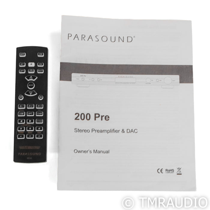 Parasound NewClassic 200 Pre 2.1 Channel Preamplifier; MM & MC Phono
