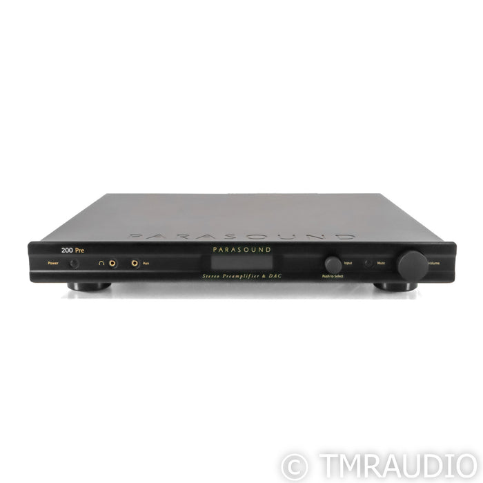 Parasound NewClassic 200 Pre 2.1 Channel Preamplifier; MM & MC Phono