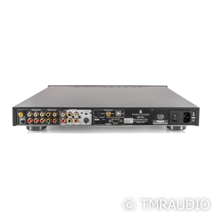 Parasound NewClassic 200 Pre 2.1 Channel Preamplifier; MM & MC Phono