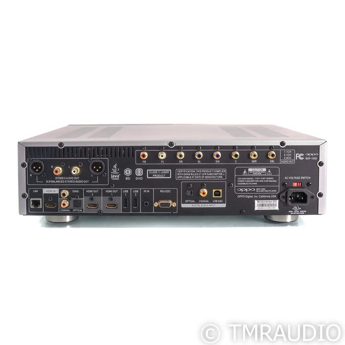 Oppo BDP-105D Universal BluRay Disc Player; Darbee