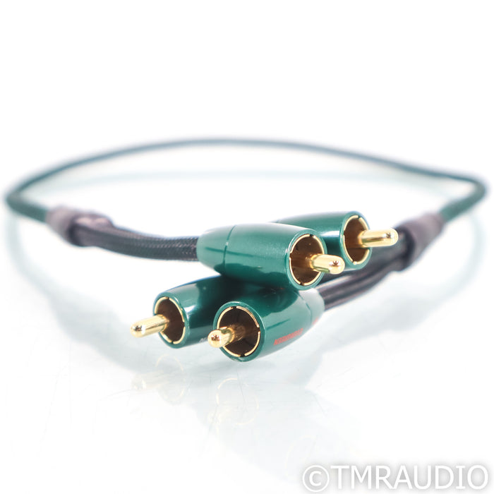 AudioQuest Evergreen RCA Cables; 0.6m Pair Interconnects