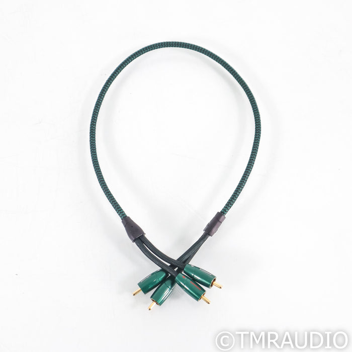 AudioQuest Evergreen RCA Cables; 0.6m Pair Interconnects