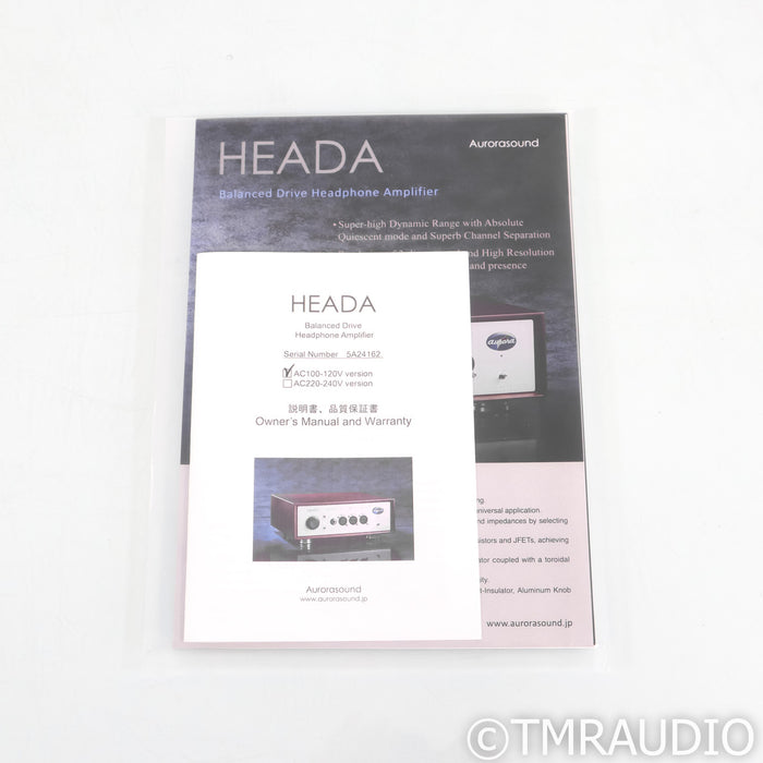 Aurorasound HEADA Headphone Amplifier