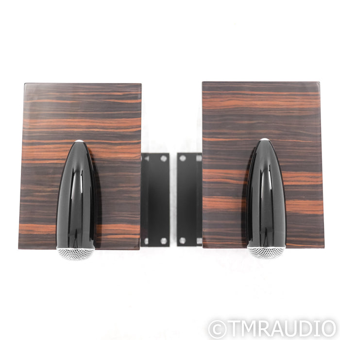 B&W 705 S2 Bookshelf Speakers; Datuk Gloss Pair w/ Stands