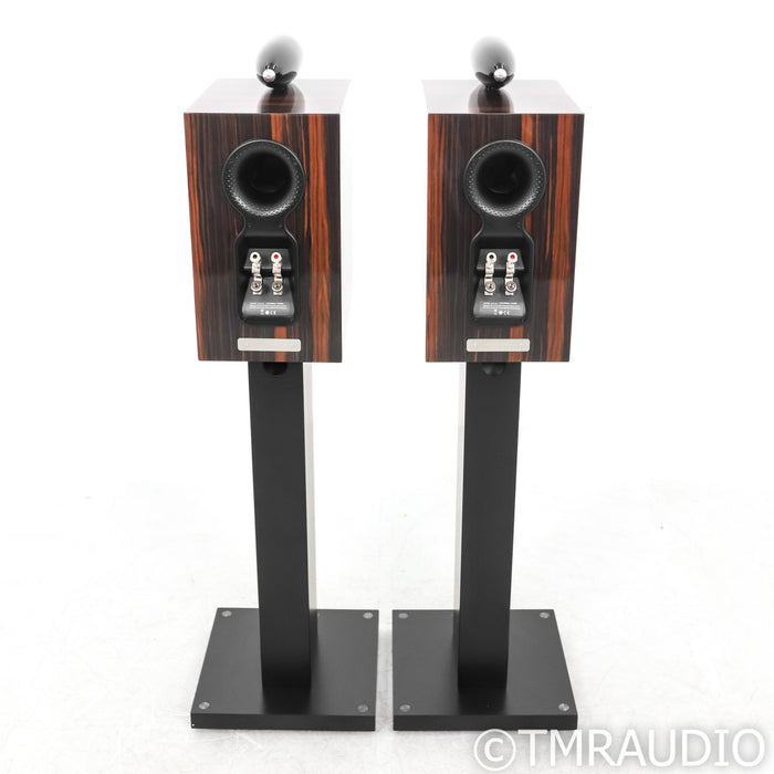 B&W 705 S2 Bookshelf Speakers; Datuk Gloss Pair w/ Stands