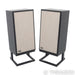 KLH Model Five Bookshelf Speakers; Nordic Noir Pair with Stands