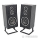 KLH Model Five Bookshelf Speakers; Nordic Noir Pair with Stands