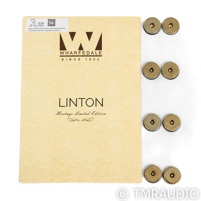 Wharfedale Linton 85th Anniversary Edition Bookshelf Speakers; Walnut Pair