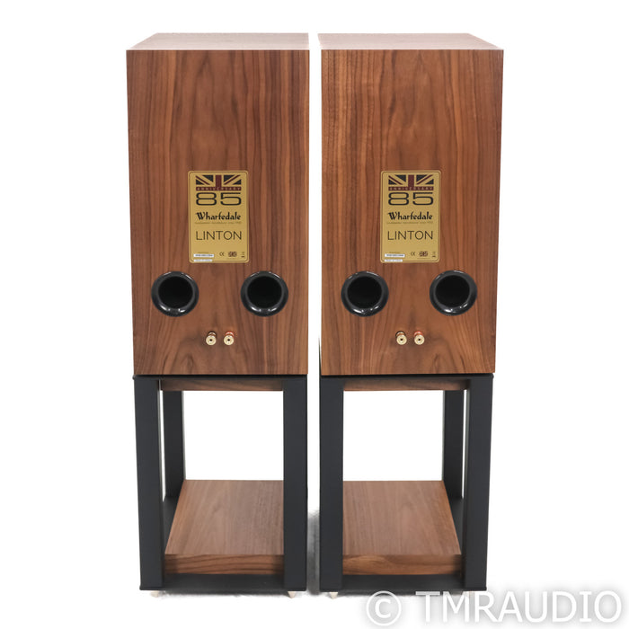 Wharfedale Linton 85th Anniversary Edition Bookshelf Speakers; Walnut Pair