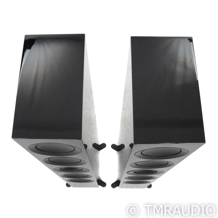 KEF R11 Floorstanding Speakers; Gloss Black Pair