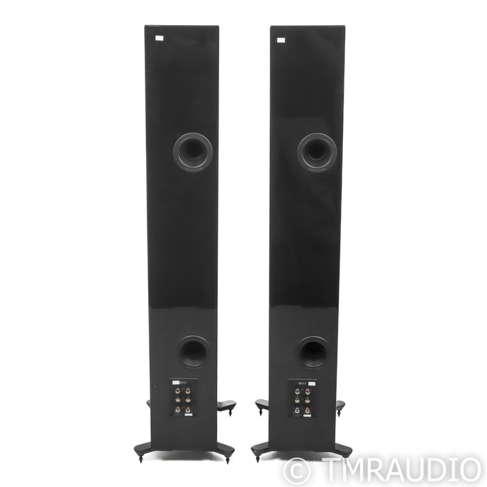 KEF R11 Floorstanding Speakers; Gloss Black Pair