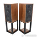Wharfedale Linton 85th Anniversary Bookshelf Speakers; Pair with Stands