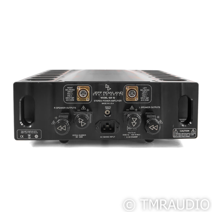 Jeff Rowland Design Model 625 S2 Stereo Power Amplifier