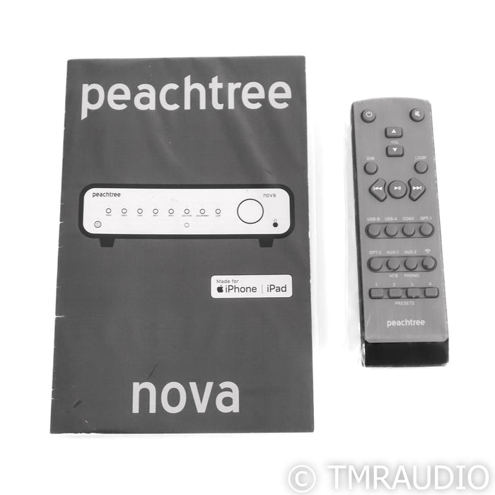 Peachtree Audio Nova 150 Stereo Integrated Amplifier; Gloss Ebony Mocha