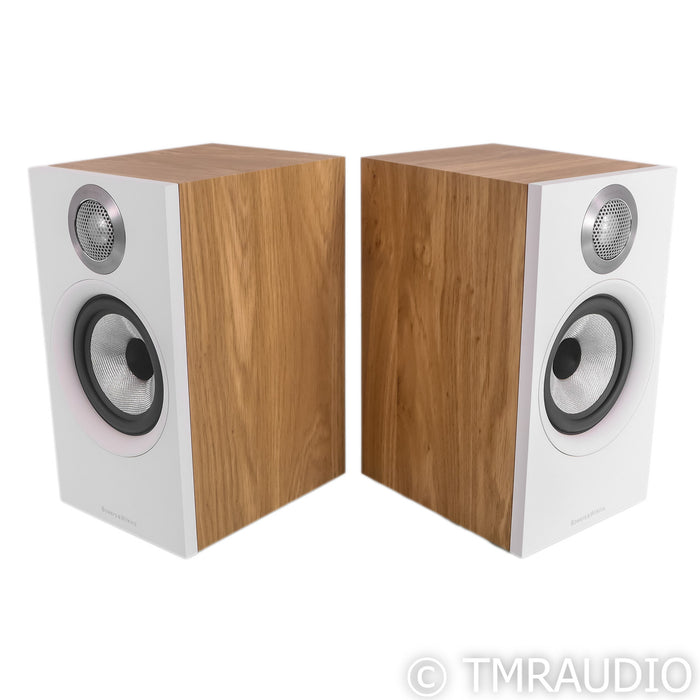 Bowers & Wilkins 607 S2 Anniversary Edition Bookshelf Speakers; Oak Pair