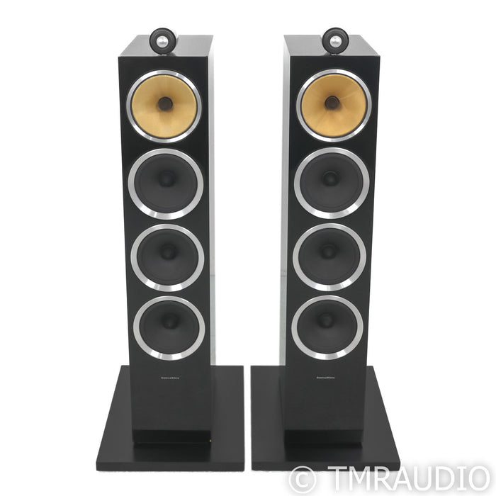 B&W CM10 S2 Floorstanding Speakers; Black Pair