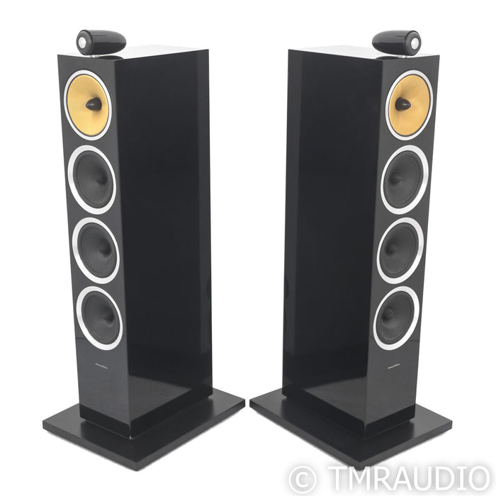 B&W CM10 S2 Floorstanding Speakers; Black Pair
