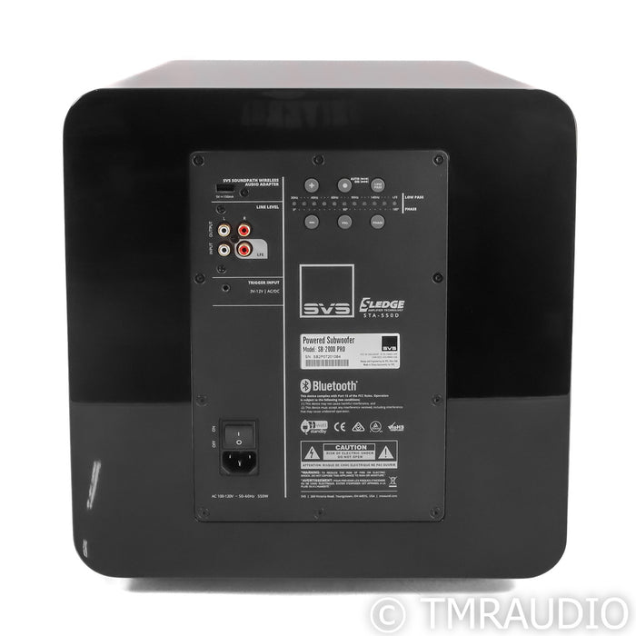 SVS SB-2000 PRO 12" Powered Subwoofer; Gloss Black