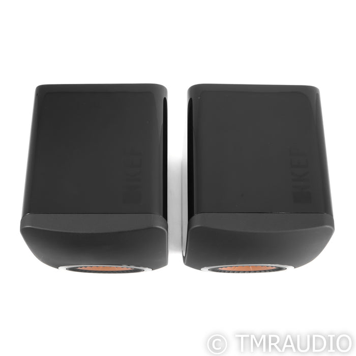 KEF LS50 Bookshelf Speakers; Black Pair