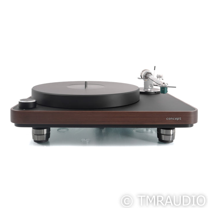 Clearaudio Concept Wood Belt Drive Turntable; Hana EL MC Cartridge; Dark Birch