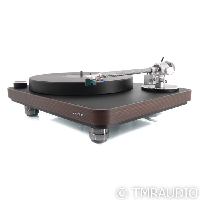 Clearaudio Concept Wood Belt Drive Turntable; Hana EL MC Cartridge; Dark Birch