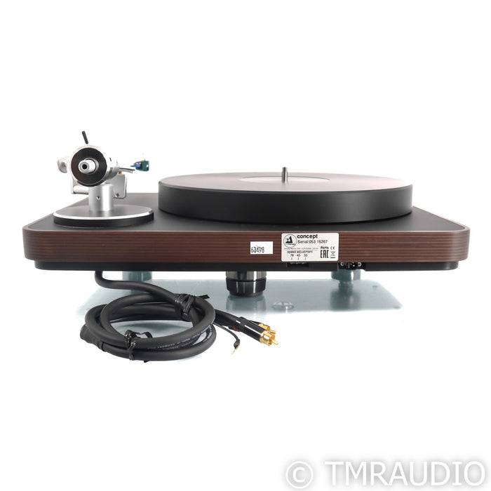 Clearaudio Concept Wood Belt Drive Turntable; Hana EL MC Cartridge; Dark Birch