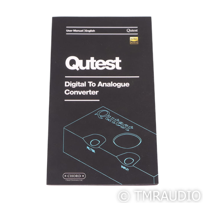Chord Electronics Qutest DAC; D/A Converter
