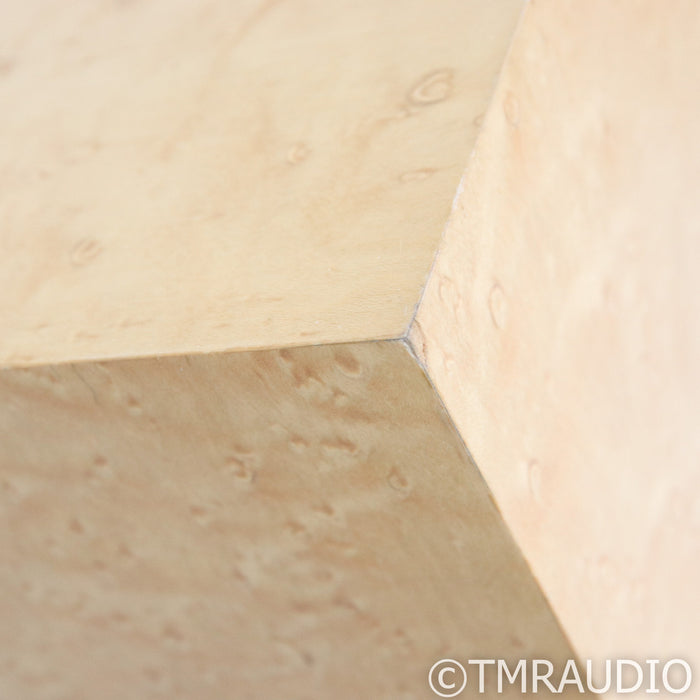 Thiel CS6 Floorstanding Speakers; Bird's Eye Maple Pair; AS-IS (Woofer Buzz)