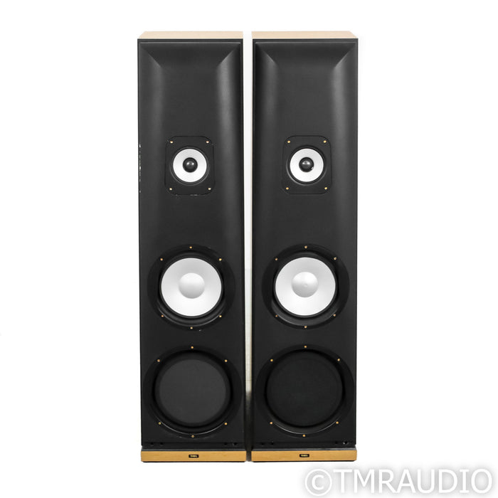 Thiel CS6 Floorstanding Speakers; Bird's Eye Maple Pair; AS-IS (Woofer Buzz)
