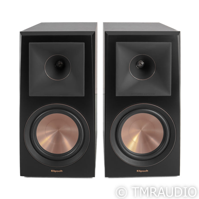 Klipsch RP-600M Bookshelf Speakers; Black Pair