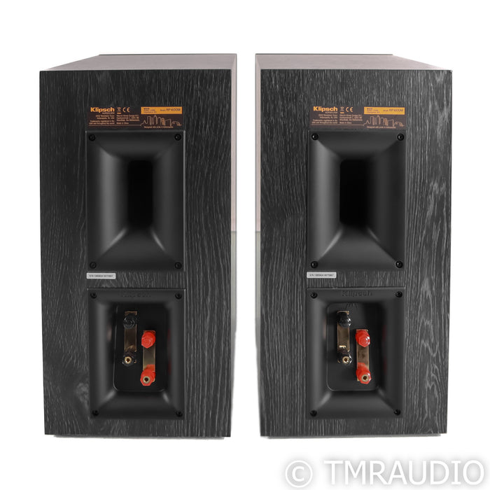 Klipsch RP-600M Bookshelf Speakers; Black Pair