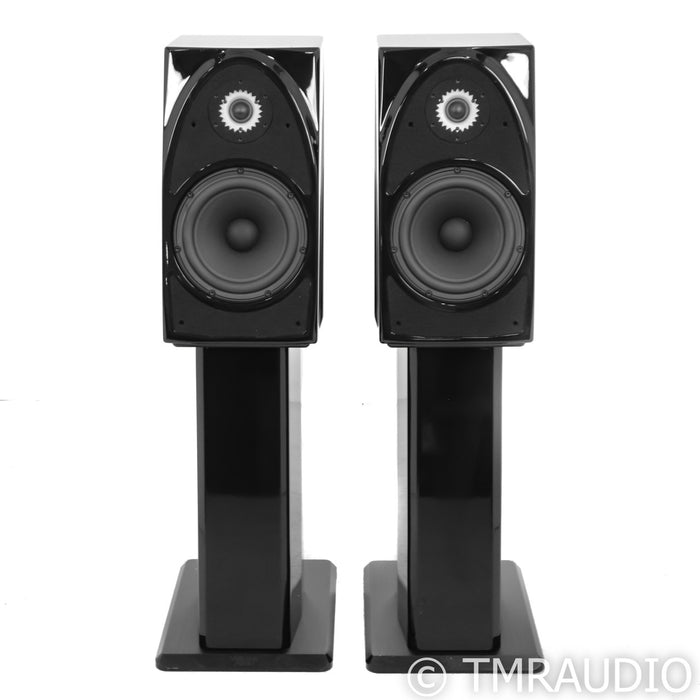 Wilson Audio Duette Series 2 Bookshelf Speakers; Black Pair with Stands