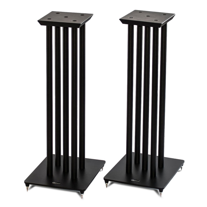 Solidsteel NS-6 24.6" Speaker Stands; Black Pair (Open Box)