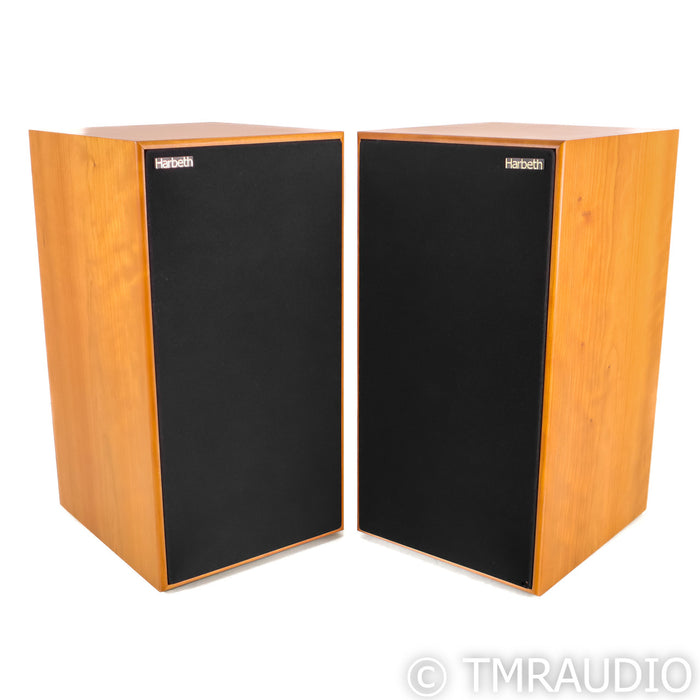 Harbeth Compact 7ES-3 30th Anniversary Bookshelf Speakers; Cherry Pair