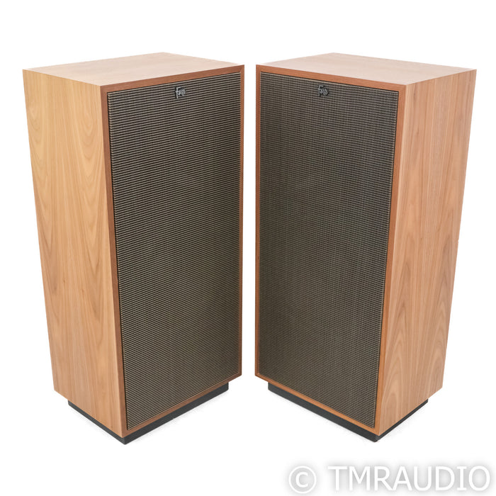 Klipsch Forte IV Floorstanding Speakers; American Walnut Pair