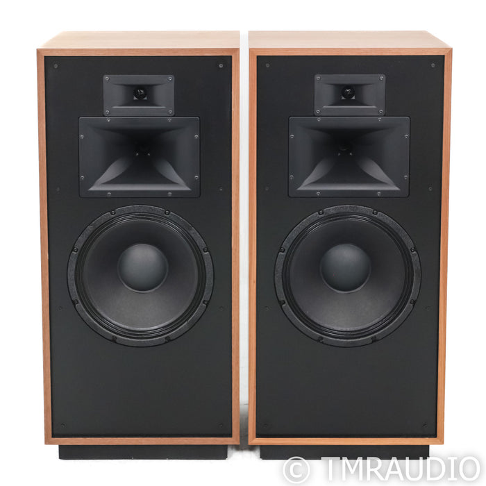 Klipsch Forte IV Floorstanding Speakers; American Walnut Pair