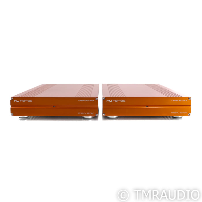 Nuforce Reference 9 V3 Special Edition Monoblock Power Amplifiers; Orange Pair