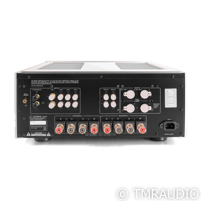 Luxman L-595A Special Edition Stereo Integrated Amplifier; 95th Anniversary