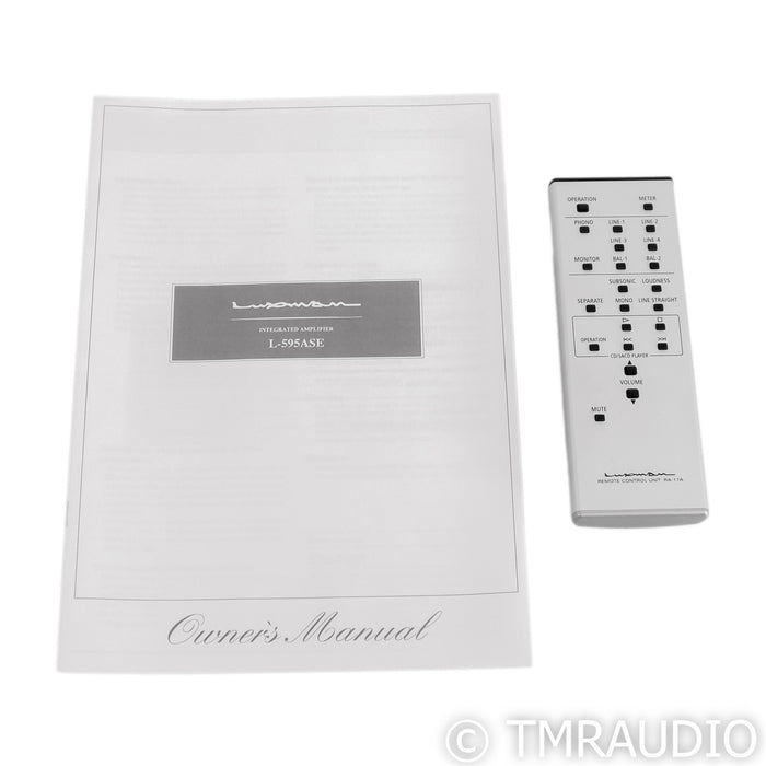 Luxman L-595A Special Edition Stereo Integrated Amplifier; 95th Anniversary