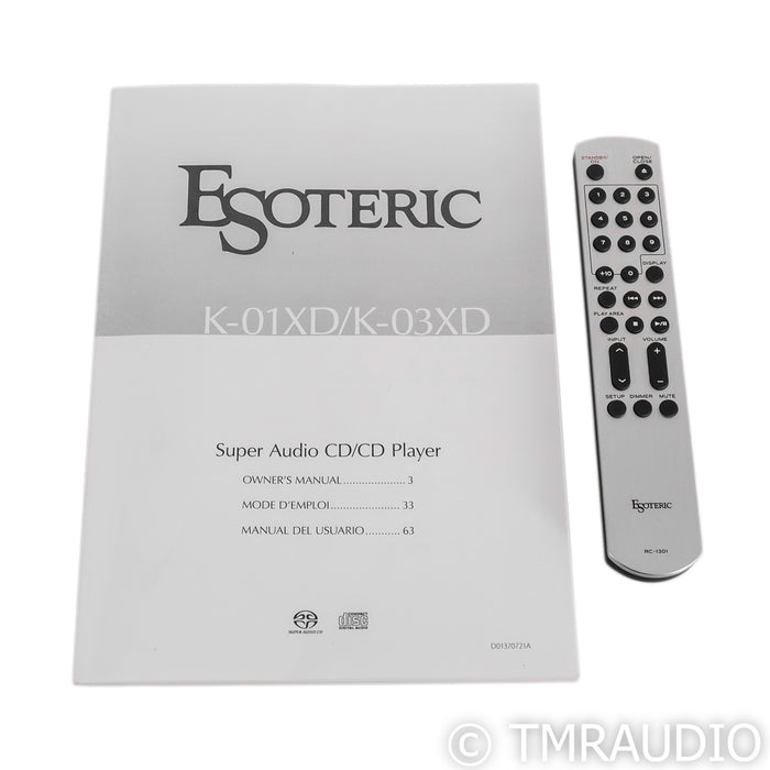 Esoteric K-03XD SACD & CD Player