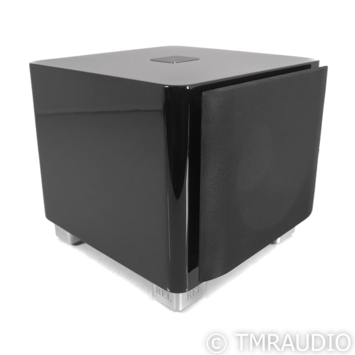 REL T/7x 8" Powered Subwoofer; High Gloss Black