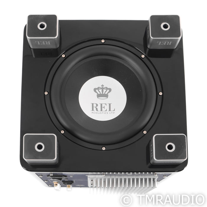 REL T/7x 8" Powered Subwoofer; High Gloss Black
