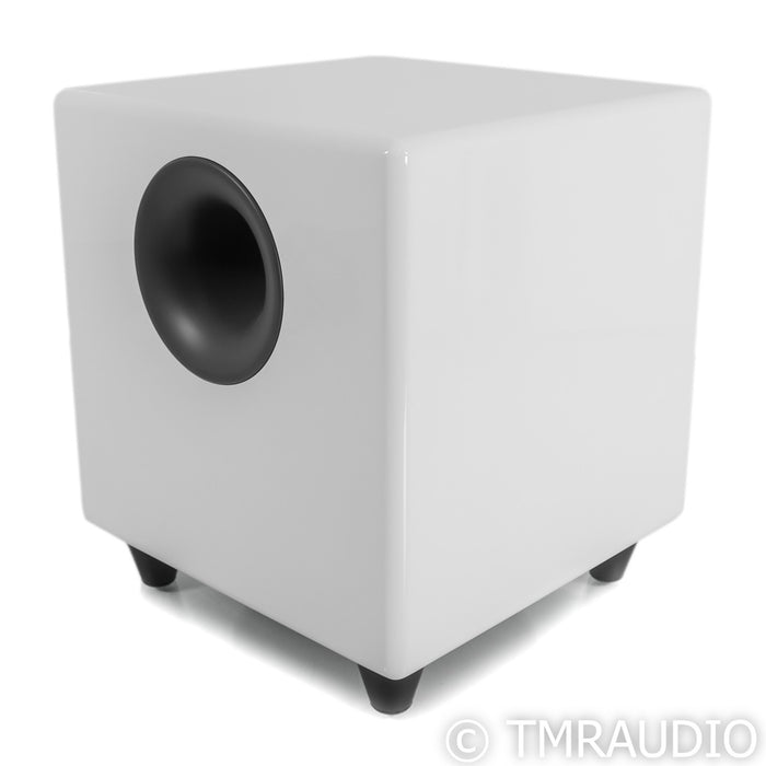 Audio Engine A5+ Powered Bookshelf Speakers; Pair; White Pair with S8 Subwoofer